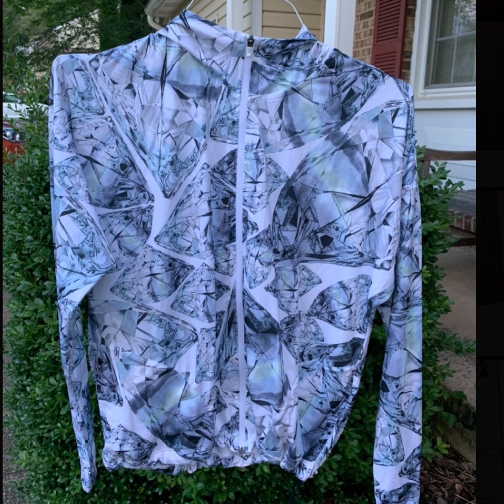 NIKE diamond warm up/fashion jacket